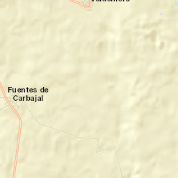 Fuentes de Carbajal Street Map