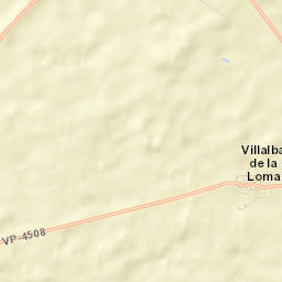 Villalba de la Loma Street Map