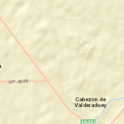 Cabezón de Valderaduey Street Map