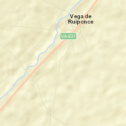 Vega de Ruiponce Street Map