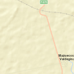 Mazuecos de Valdeginate Street Map