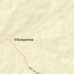 Villangómez Street Map