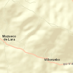 Villoruebo Street Map