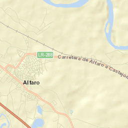 Alfaro Street Map