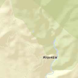Alquézar Street Map