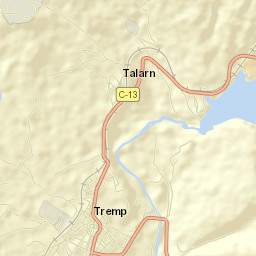 Tremp Street Map