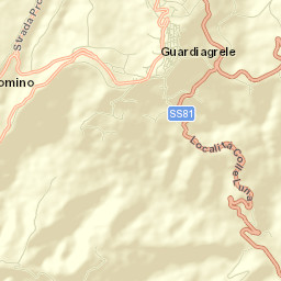 Guardiagrele Street Map