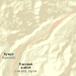 Kumukh Street Map