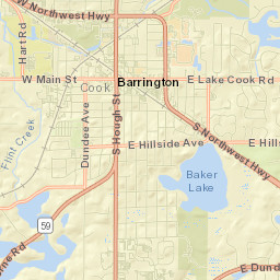 Barrington Street Map