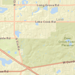 Deer Park Street Map