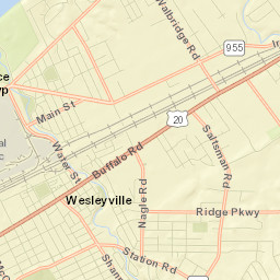 Northwest Harborcreek Street Map