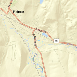 Palmer Street Map