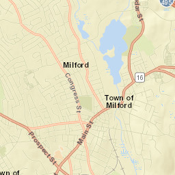Milford Street Map