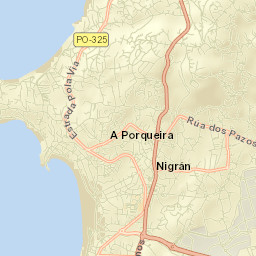 Nigrán Street Map