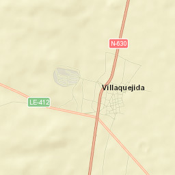 Villaquejida Street Map