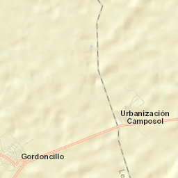Gordoncillo Street Map