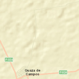 Guaza de Campos Street Map
