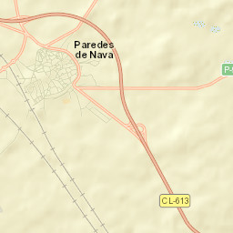 Paredes de Nava Street Map