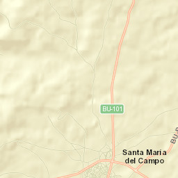Santa María del Campo Street Map