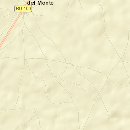 Villaverde del Monte Street Map