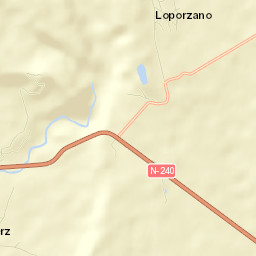 Loporzano Street Map