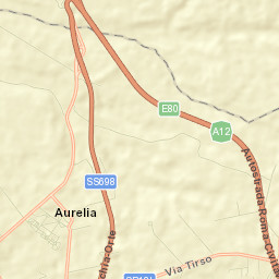 Aurelia Street Map