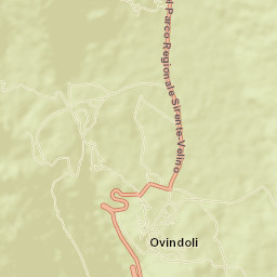 Ovindoli Street Map