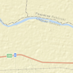Obshtina Sadovo Street Map