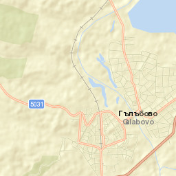 Gŭlŭbovo Street Map