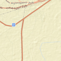 Samtredia Street Map