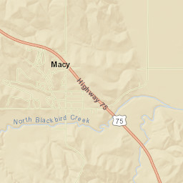 Macy Street Map