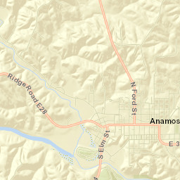Anamosa Street Map