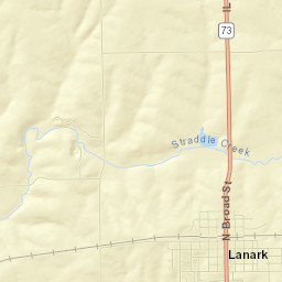 Lanark Street Map