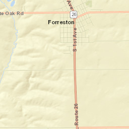 Forreston Street Map