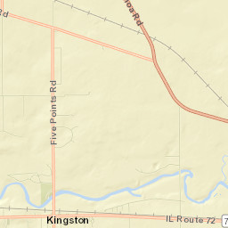 Kingston Street Map