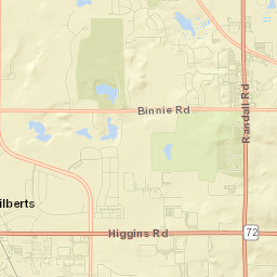 Gilberts Street Map