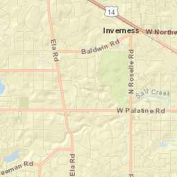 Inverness Street Map
