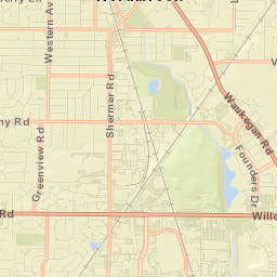 Northbrook Street Map