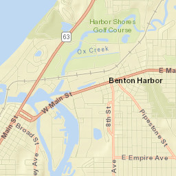 Main Street, St. Joseph Charter Township, MI Street Map