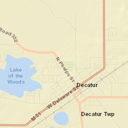 Decatur Street Map