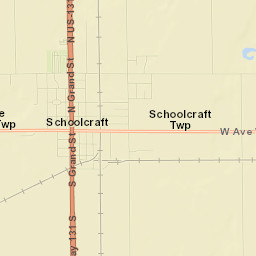 Schoolcraft Street Map