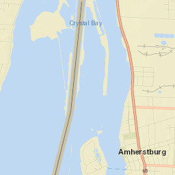 Grosse Ile Street Map