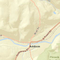 Addison Street Map