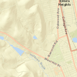 Elmira Heights Street Map