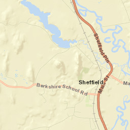 Sheffield Street Map