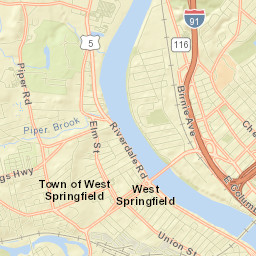 West Springfield Street Map