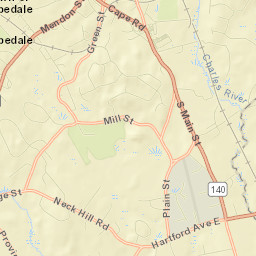 Hopedale Street Map