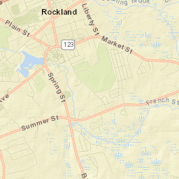 Rockland Street Map