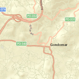 Gondomar Street Map
