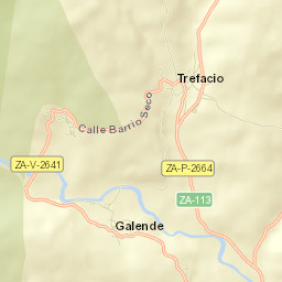 Trefacio Street Map